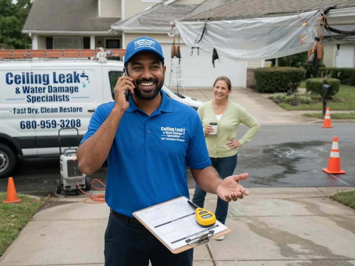 Ceiling Leak Cleanup Greenbelt, MD FAQs